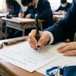 japanese student hands during test 202607171322