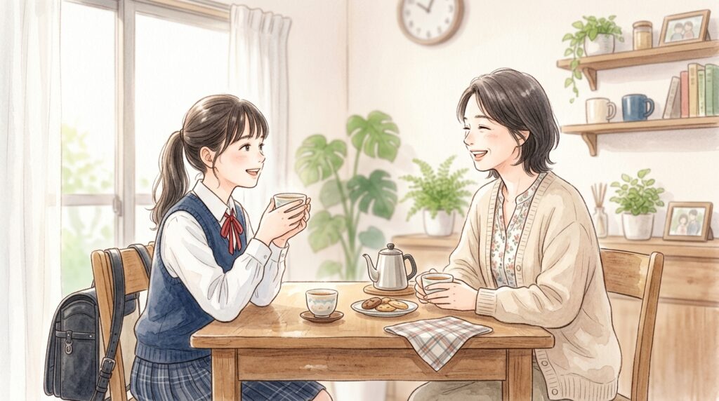 トップページ Japanese Student Parent Child Conversation 202607180909 1024x572