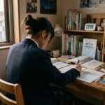 japanese student studying at desk 202607171409