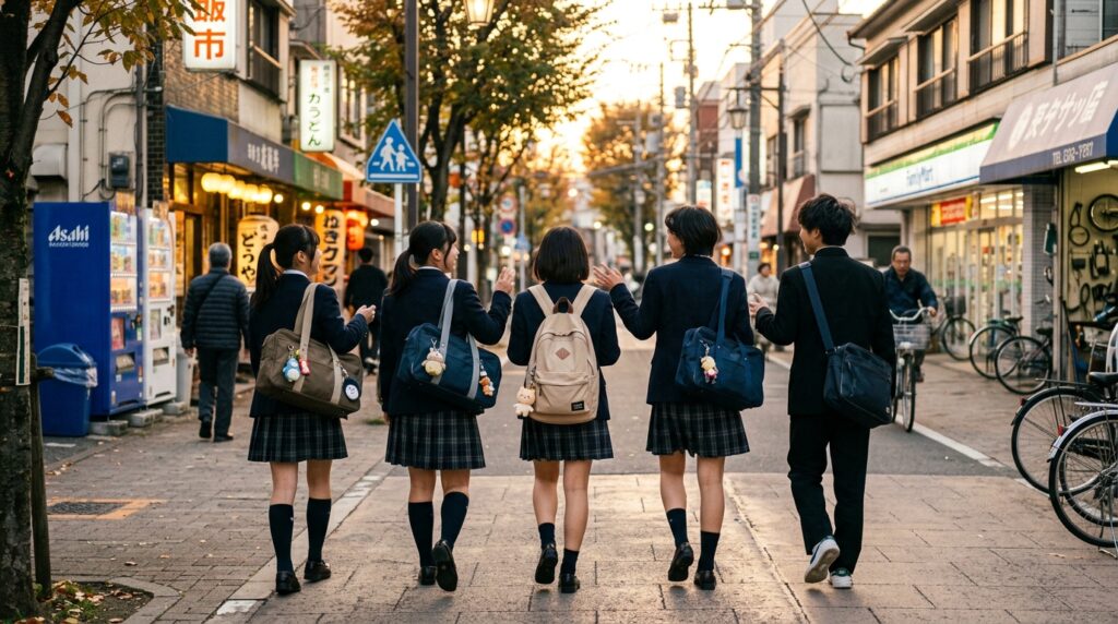 トップページ Kk Img Japanese Students Walking Home 1024x572